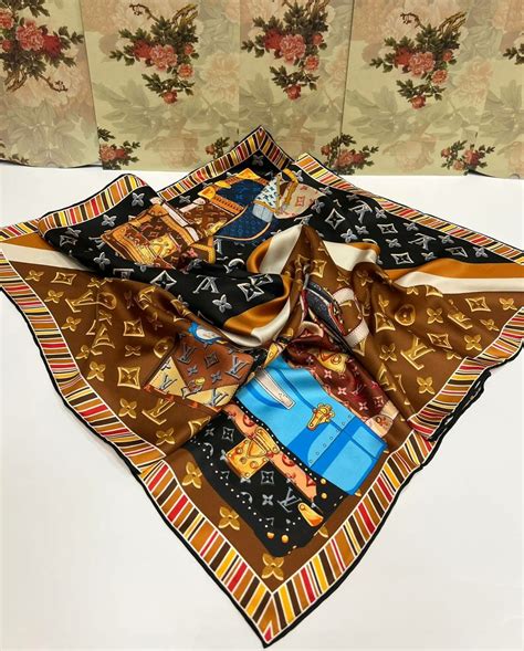 louis vuitton платок